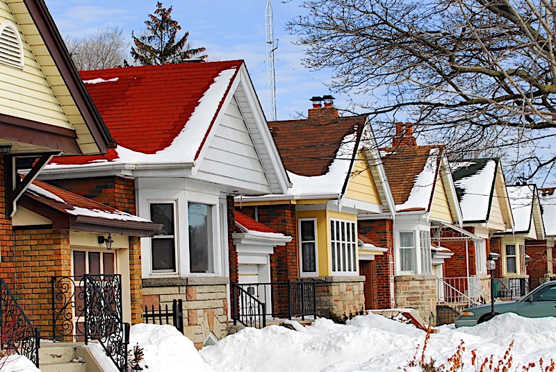 Winter real estate market